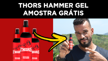 Amostra GRÁTIS do THOR Hammer GEL!