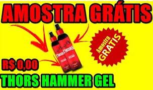 Amostra GRÁTIS THOR Hammer GEL!