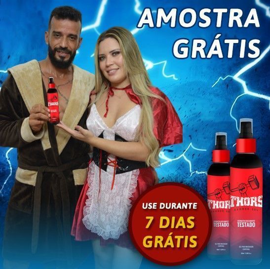 Amostra gratis thors hammer gel