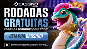 Jogou, ganhou, sacou! vem pro cassino!